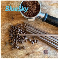 6MM COFFEE GROUND STRAW W PAPER WRAP (5000PCS X CTN)