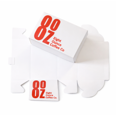 8OZ PRINTED CAKE BOX DESIGN 2 - RED (250 PCS X PKT)