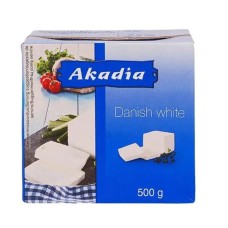 AKADIA DANISH WHITE FETA 50% (500GM X UNIT)