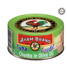 AYAM BRAND TUNA CHUNK IN OLIVE OIL (150GM X TIN)
