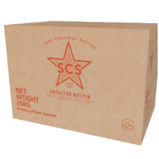 SCS UNSALTED BUTTER (25KG X BLOCK)