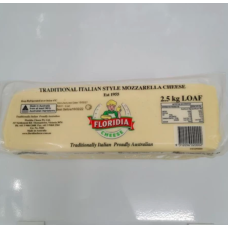 FLORIDIA MOZZARELLA BLOCK CHEESE 2.5KG