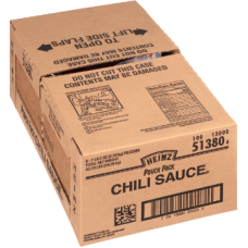 CHILI SAUCE HEINZ CRYOVAC 3.23KG X 6 PKT X CTN 