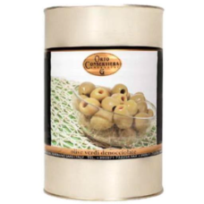 ORTO CONSERVIERA CAMERAN PITTED GREEN OLIVES 4.25L