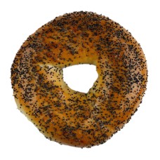 CRANBERRY & POPPY SEED BAGEL 10PCS X PKT 