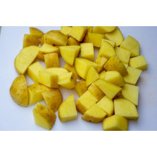 POTATO RUSSET CUT 1/4