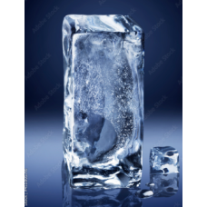 RECTANGULAR ICE BLOCK 3.5CM X 3.5CM X 11CM