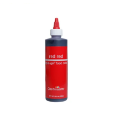 CHEFMASTER LIQUID COLOURS-WATER BASED(LIQUA GEL) HALAL RED RED 10.5OZ XBTL