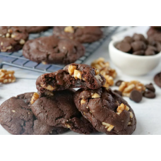 SOFT COOKIES DOUBLE CHOCOLATE 10PCS X BOX