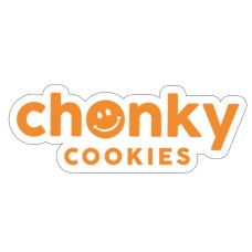 CHONKY COOKIES STICKER 80MM X 30MM (1000 PCS X PKT)