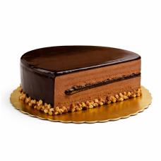 HAZELNUT MOUSSE CAKE FEUILLETINE (WHOLE)