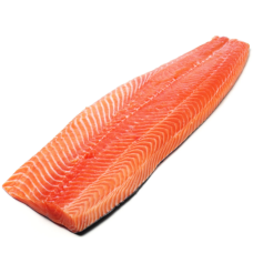 SALMON FILLETS SKIN ON 1.2/1.8KG AUSTRALIA CH