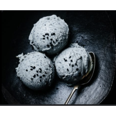 BLACK SESAME ICE CREAM 5L X TUB