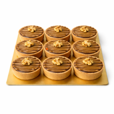 SALTED CARAMEL CHOCOLATE TART 10PCS X BOX