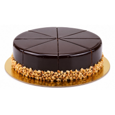 HAZELNUT MOUSSE CAKE FEUILLETINE (WHOLE)