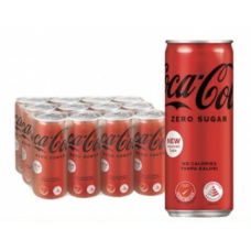 SOFT DRINKS COKE ZERO 320ML X 12CAN X CTN